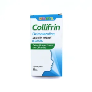 Collifrin infantil solución 0.025% - Frasco con 20 ml