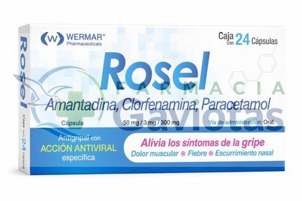 Rosel antigripal - Caja con 24 cápsulas